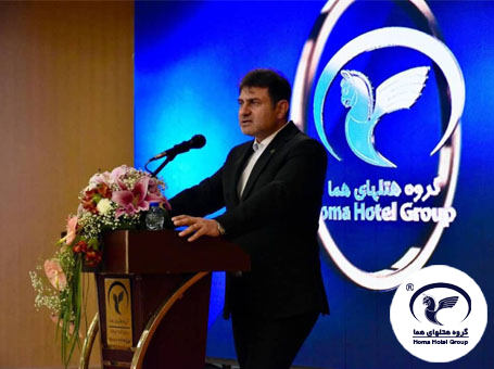 نشست صمیمی مدیرعامل گروه هتل‌های هما با کارکنان و مدیران هتل هما شیراز
